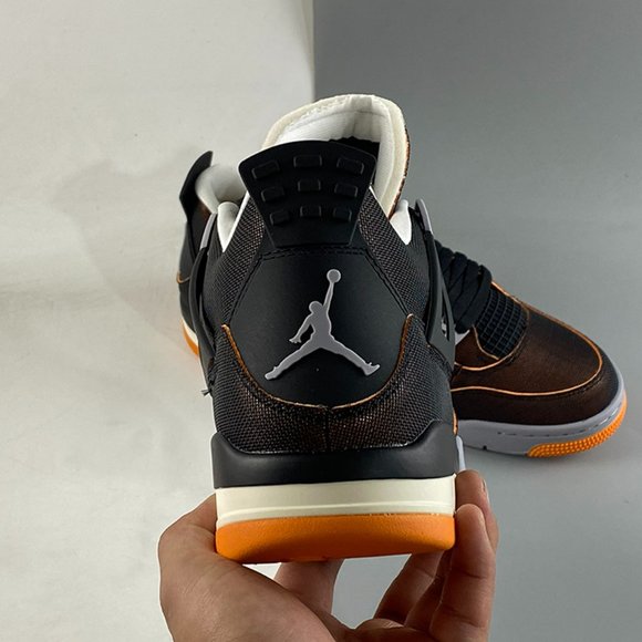Air Jordan 4 Retro Starfish Sneakers - Picture 8 of 10